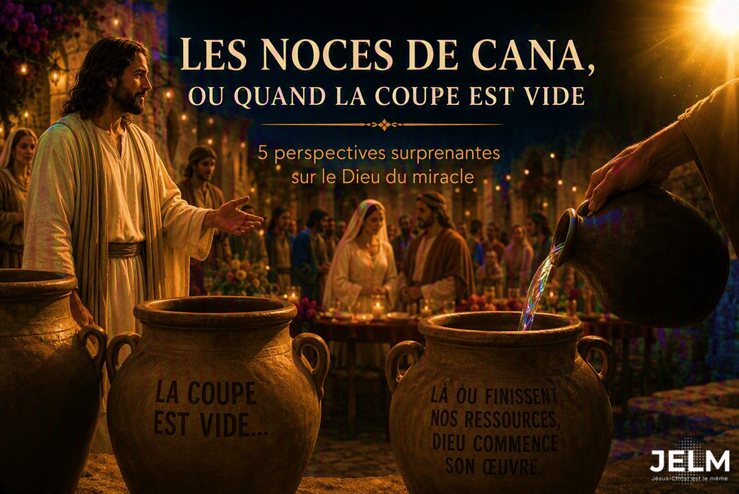 Les noces de Cana - Quand la coupe est vide